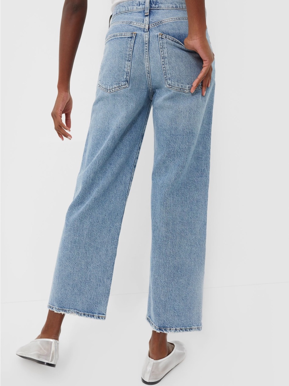 Agolde Harper Crop Straight Jean in Hassle - Picture 2 of 6